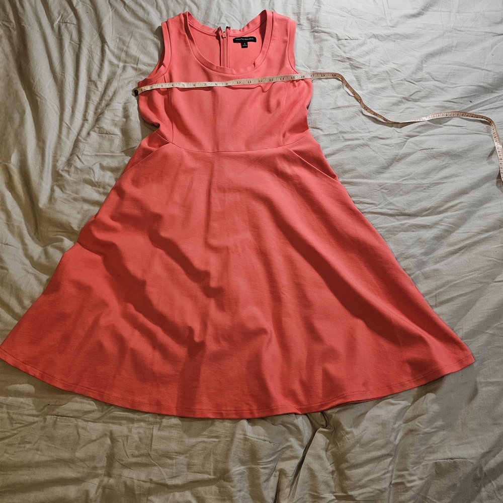Banana Republic Coral Midi Dress